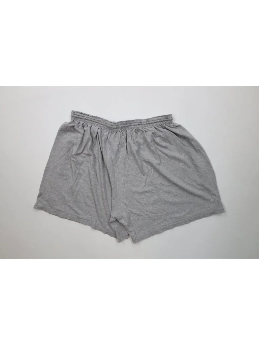 Vintage 90s Y2K Champion Mens 2XL Lourdes College Above Knee Shorts Heather Gray